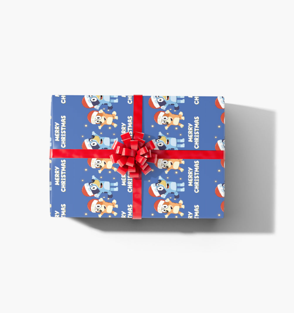 Bluey “Merry Christmas” WRAPPER